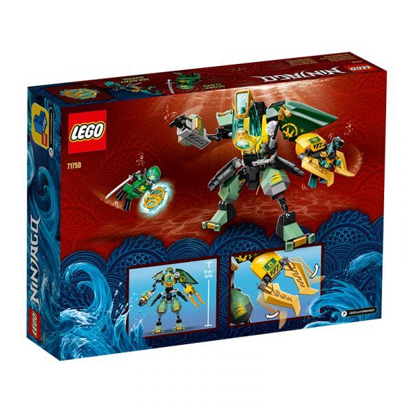 BỘ LẮP RÁP LEGO NINJAGO 71750 CHIẾN GIÁP HYDRO LLOYD