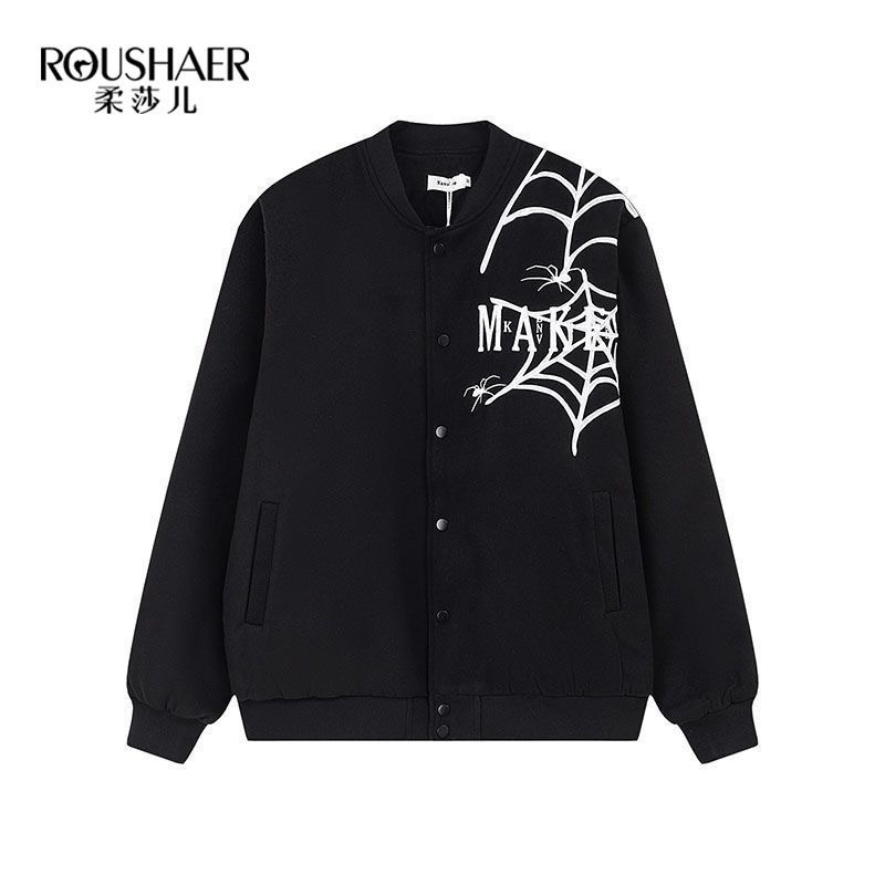 MAKE SPIDER BOMBER JACKET - Áo khoác nỉ thu đông 2023