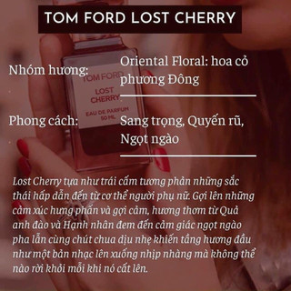 Nước hoa nữ Tom Ford EDP - Chiết 10ml