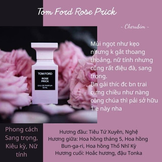 Nước hoa nữ Tom Ford EDP - Chiết 10ml