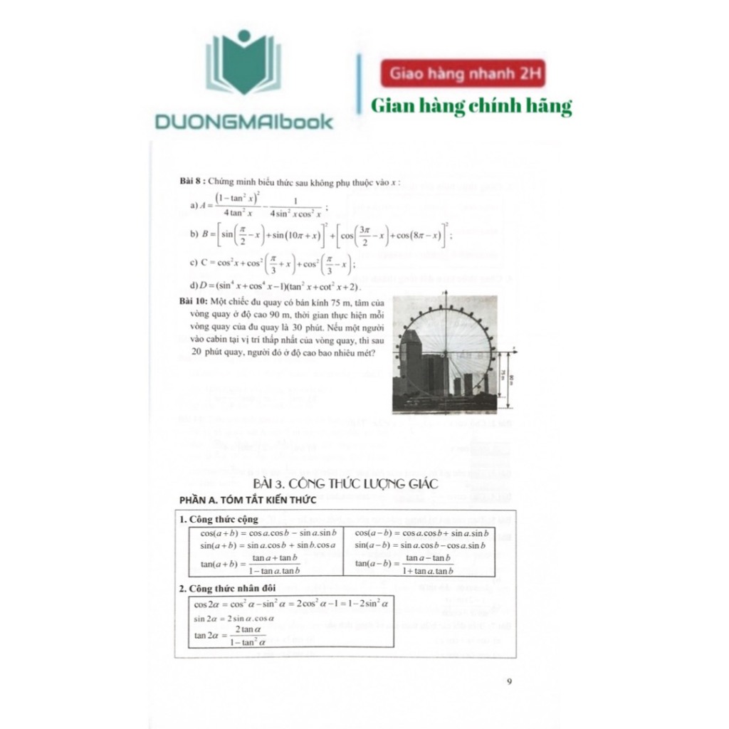 Sách - 500 bài tập cơ bản và nâng cao Toán 11 - Phạm Văn Trí