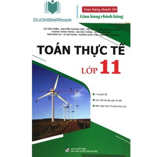 Sách - toán thực tế lớp 11 - vũ văn thiện