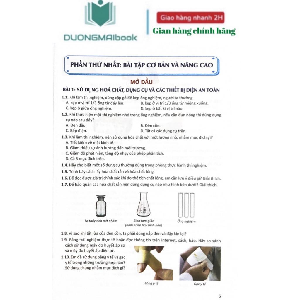 Sách - Bài tập cơ bản và nâng cao Khoa học tự nhiên 8 - Cao Cự Giác