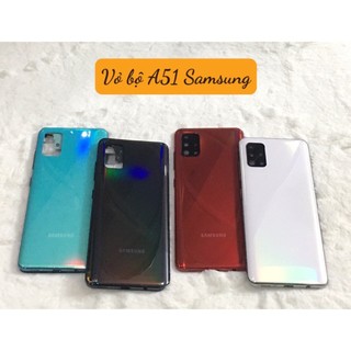 Vỏ bộ samsung A51,kèm kính camera