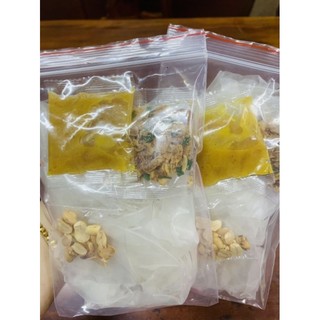 Bánh Tráng muối béo mix đậu phộng hành phi
