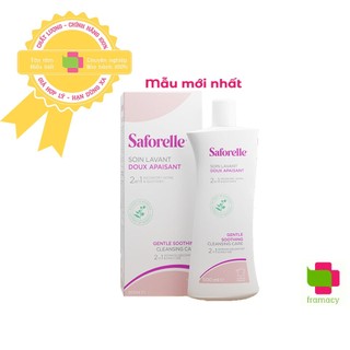 Dung dịch vệ sinh Saforelle Soin Lavant Doux, Pháp (250ml) cho phụ nữ từ 18 tuổi trở lên