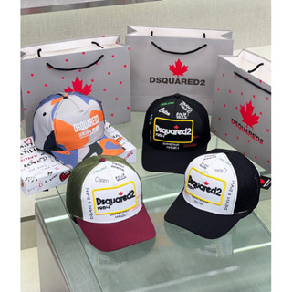 [ Ảnh thật ] nón kết phối lưới DSQ2 hot trend 2023, mũ lưỡi trai nam nữ mới nhất năm