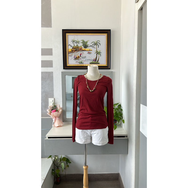 Áo len chỉ Hàn size M- 2hand