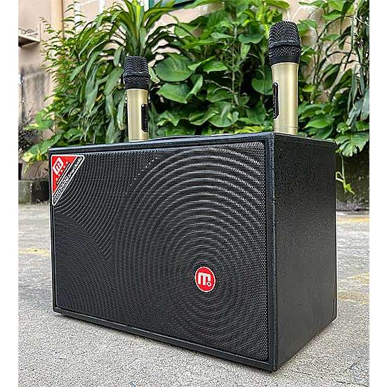 Loa Kéo Xách Tay MALATA M+9003 20w- Loa thùng gỗ sơn chống trầy, Tặng Kèm 02 Mic- Bass mạnh, Âm thanh hay