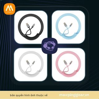 Dây akko coiled cable