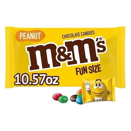 Socola M&M fun size nhiều túi nhỏ 298.5gr