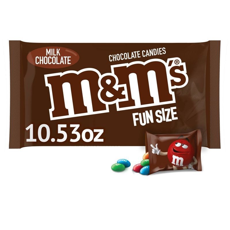 Socola M&M fun size nhiều túi nhỏ 298.5gr