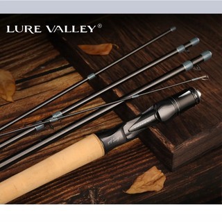 Cần câu chất lượng 5 khúc gọn nhẹ khoen Fuji Lure Valley Tsurinoya HKN Fishing