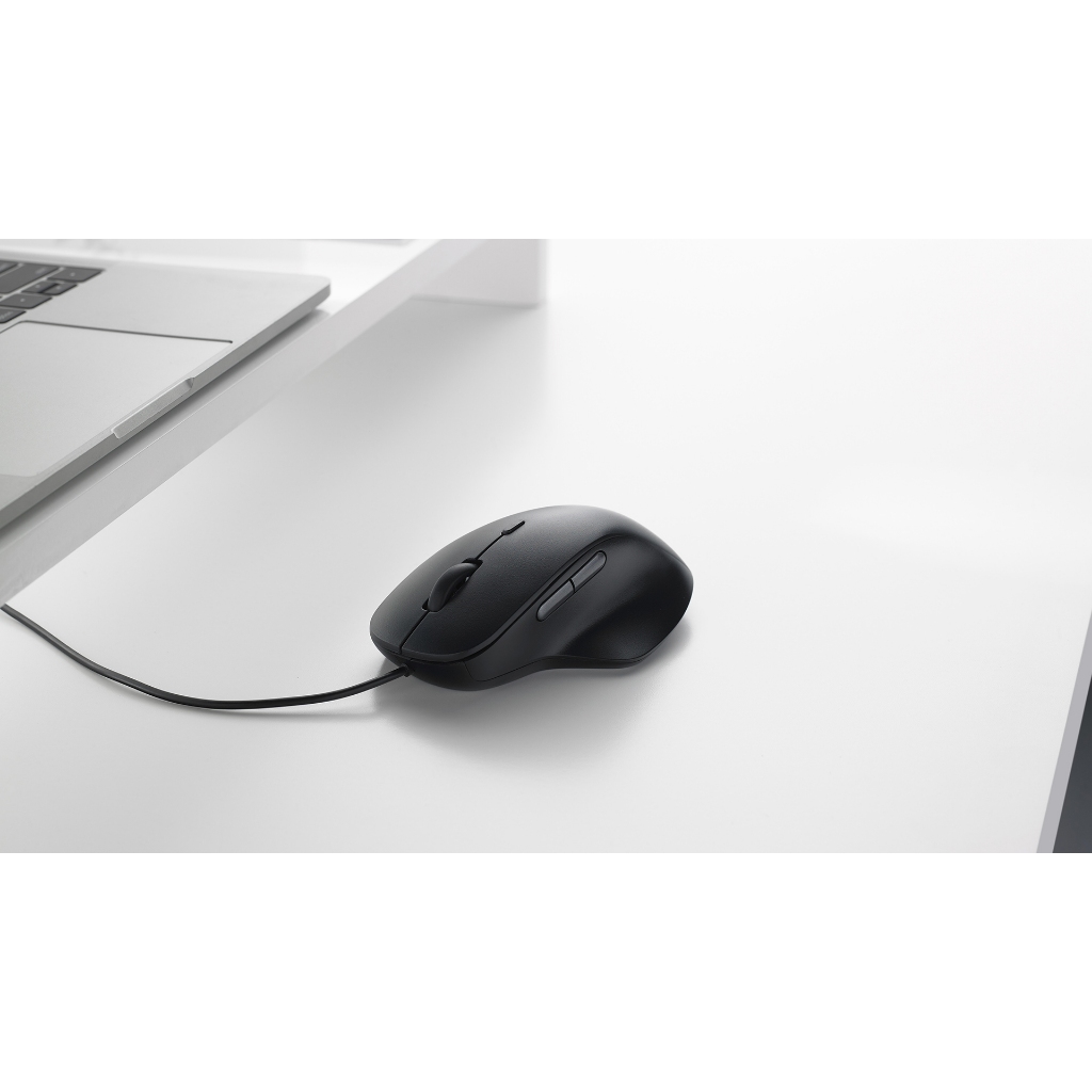 Chuột có dây công thái học Rapoo N500 - có nút trợ năng