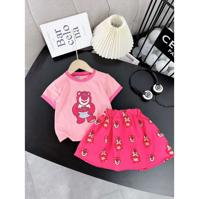 Váy bé gái áo +váy v3990 10-35kg nhà mộc baby store