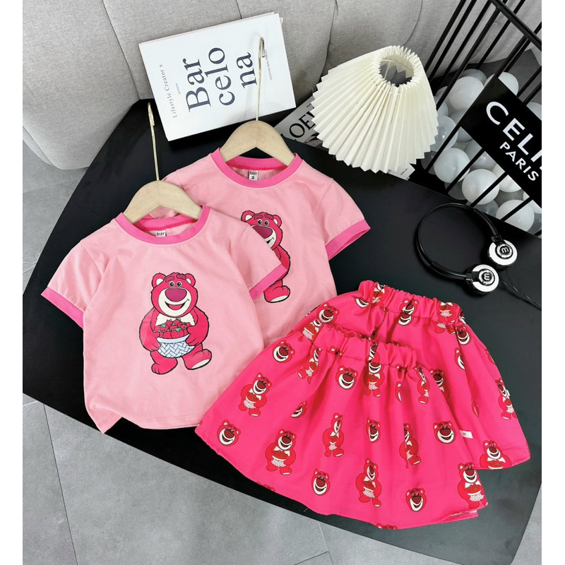 Váy bé gái áo +váy v3990 10-35kg nhà mộc baby store