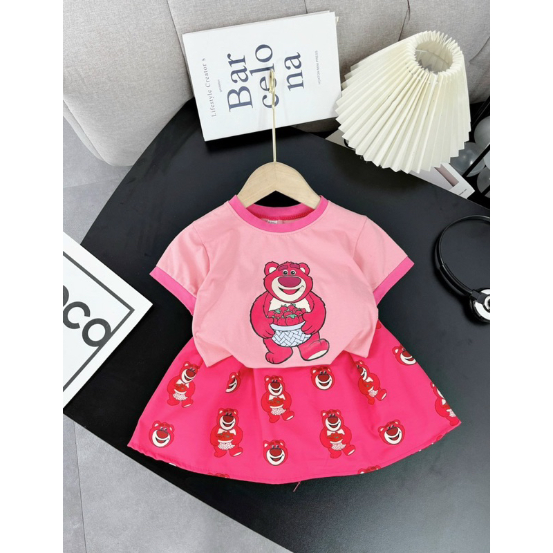 Váy bé gái áo +váy v3990 10-35kg nhà mộc baby store
