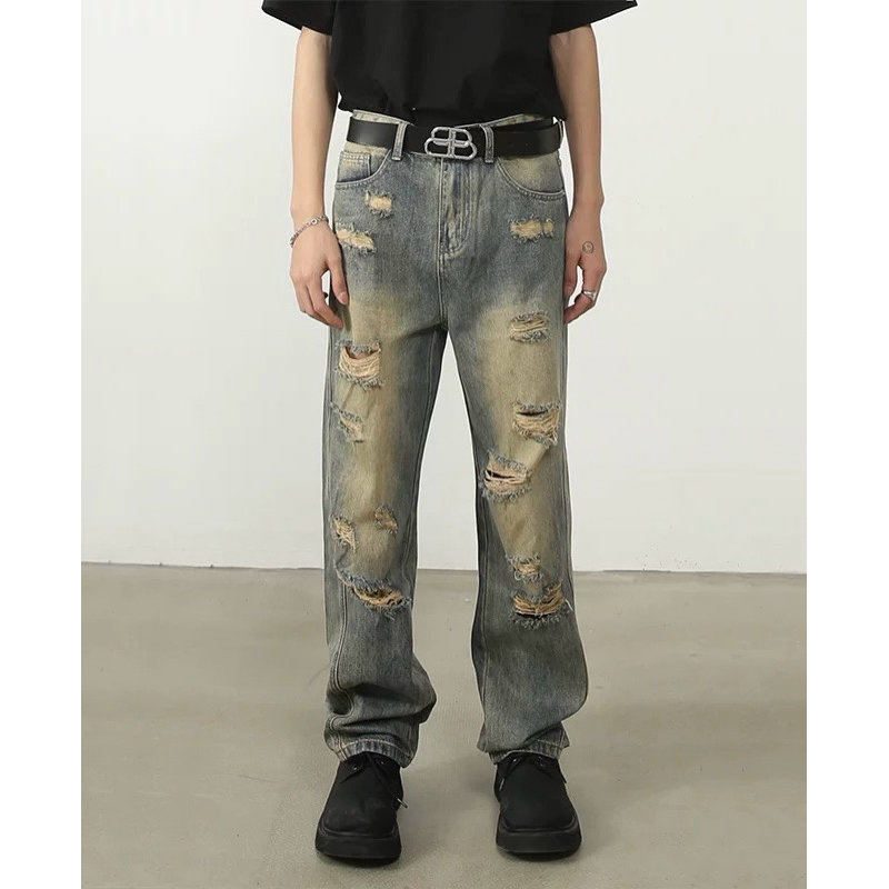 Quần jeans rách nam