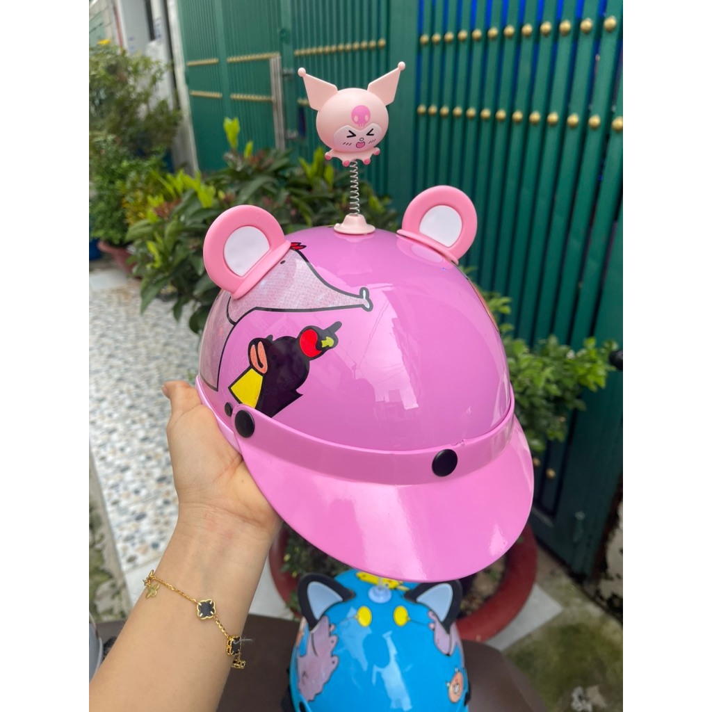 Nón bảo hiểm hưu cao cổ cho bé từ 3tuổi đên 10 tuổi