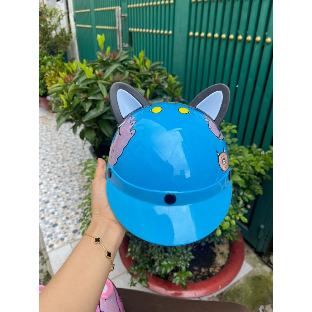 Nón bảo hiểm hưu cao cổ cho bé từ 3tuổi đên 10 tuổi