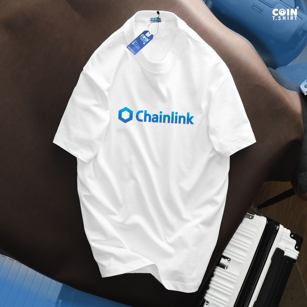 Áo Polo cao cấp ChainLink, Binance, Bitcoin, Cointshirt