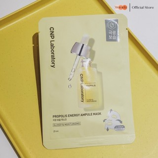 Combo 5 miếng mặt nạ CNP màu vàng Laboratory Ampule Mask 25ml ( 5 miếng ) - Hankorea