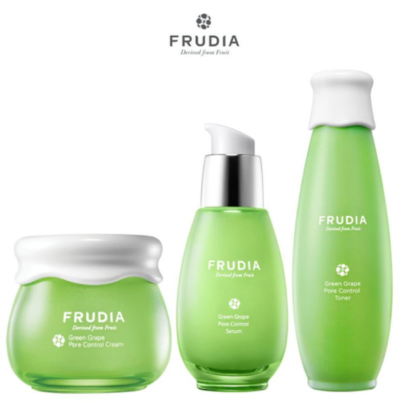 Combo 3 bước giảm nhờn ,sẽ khít chân lông Frudia