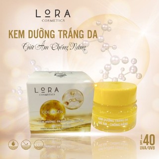 Kem lora dưỡng trắng da chống nắng giữ ẩm 18g