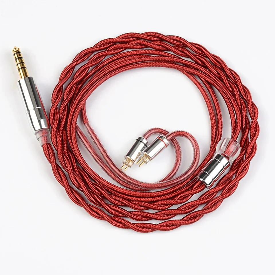 Cable NICEHCK REDAG | 4N Bạc nguyên chất | Dây cáp nâng cấp tai nghe