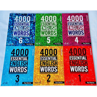 4000 essential english words -bộ nhập 6 cuốn -kèm file nghe