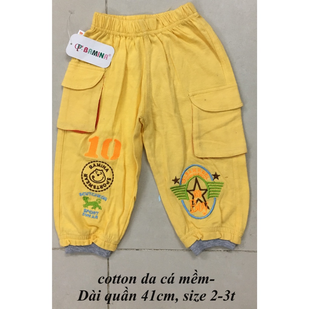 Quần cotton dài bé gái lẻ mẫu thanh lý rẻ