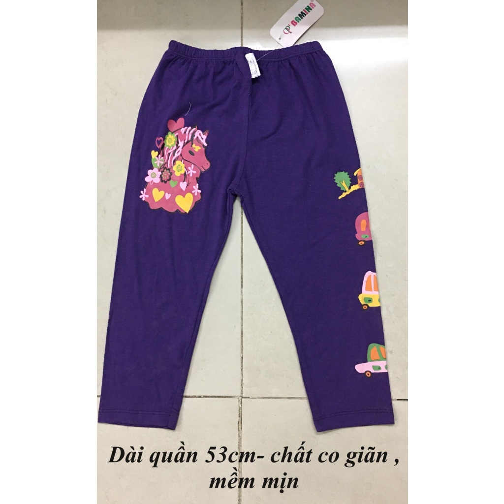 Quần cotton dài bé gái lẻ mẫu thanh lý rẻ