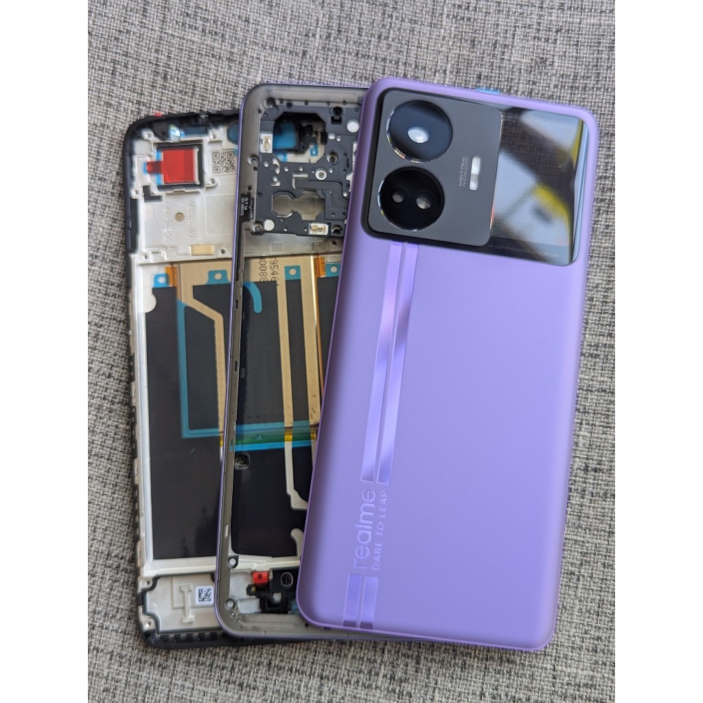 Bộ vỏ , sườn , Nắp lưng zin hãng Cho Realme Gt Neo5