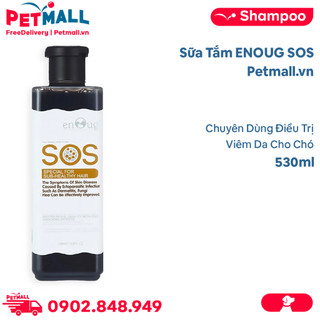 Sữa Tắm ENOUG SOS Chuyên Dùng Viêm Da Cho Chó 530ml Petmall