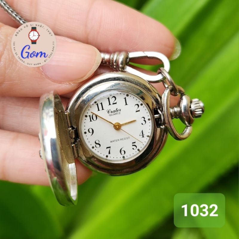 Đồng hồ quả quýt si Nhật Crater 1032