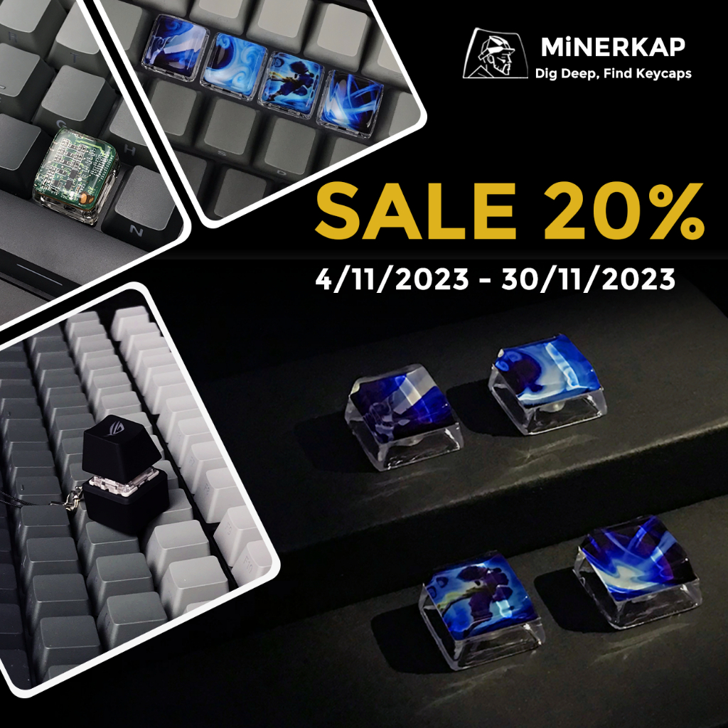 Keycap mạch điện tử dành cho bàn phím cơ