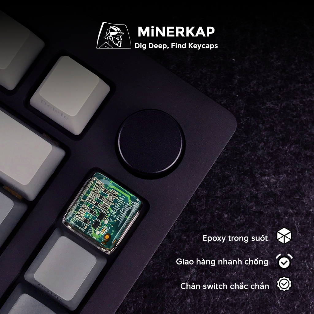 Keycap mạch điện tử dành cho bàn phím cơ