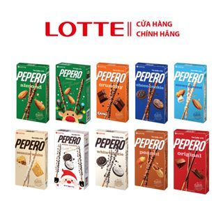 BÁNH PEPERO LOTTE BÁNH QUE PEPERO CÁC VỊ