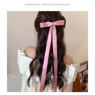 Kẹp tóc nơ dáng siêu dài công chúa tiểu thư 70cm
