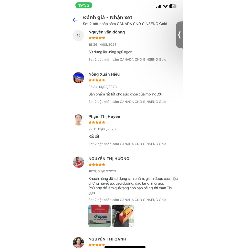 Bột Nhân Sâm Canada CND