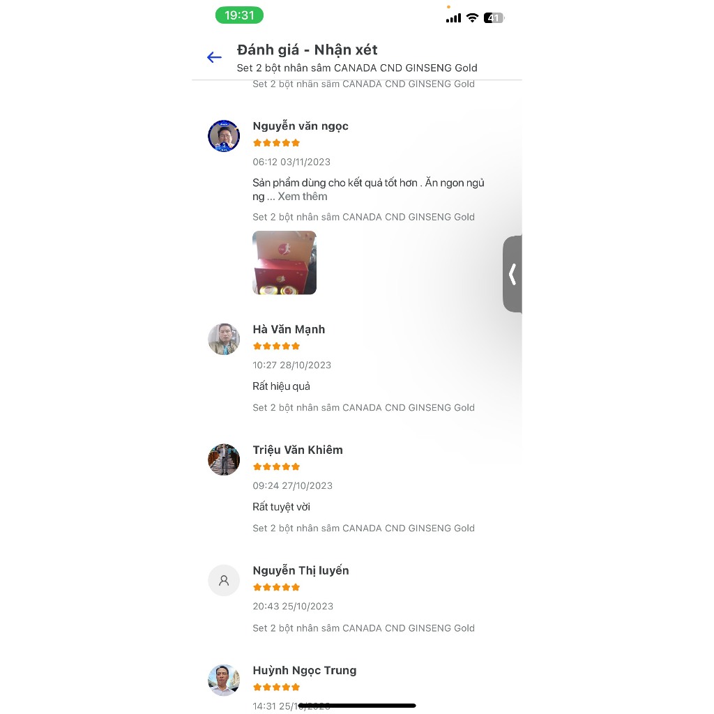 Bột Nhân Sâm Canada CND