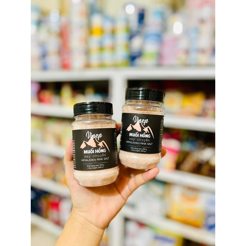 MUỐI HỒNG XAY NHUYỄN 200g