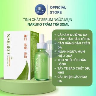 Serum ngừa & giảm thâm mụn, kiểm soát dầu Naruko Tea Tree Blemish Clear & Brightening Serum 30ml