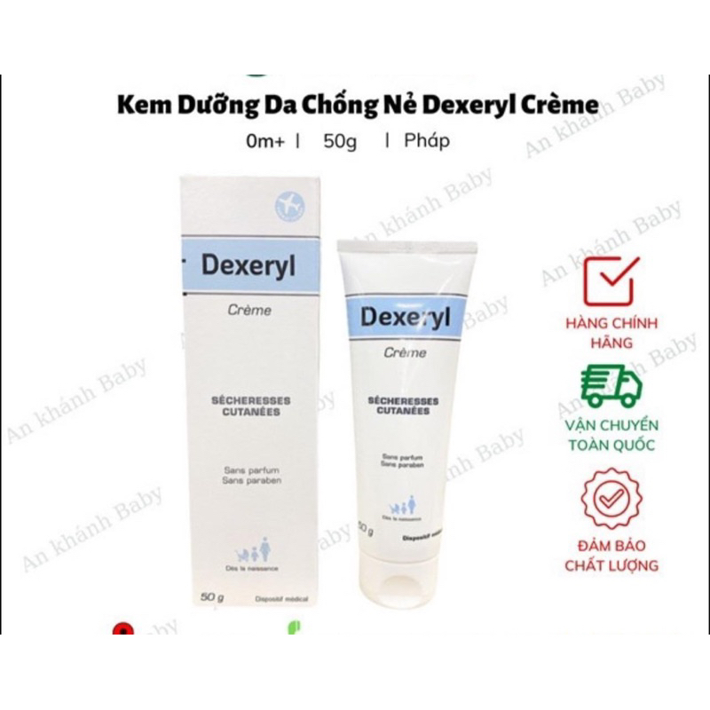 Kem nẻ dexeryl pháp 50g