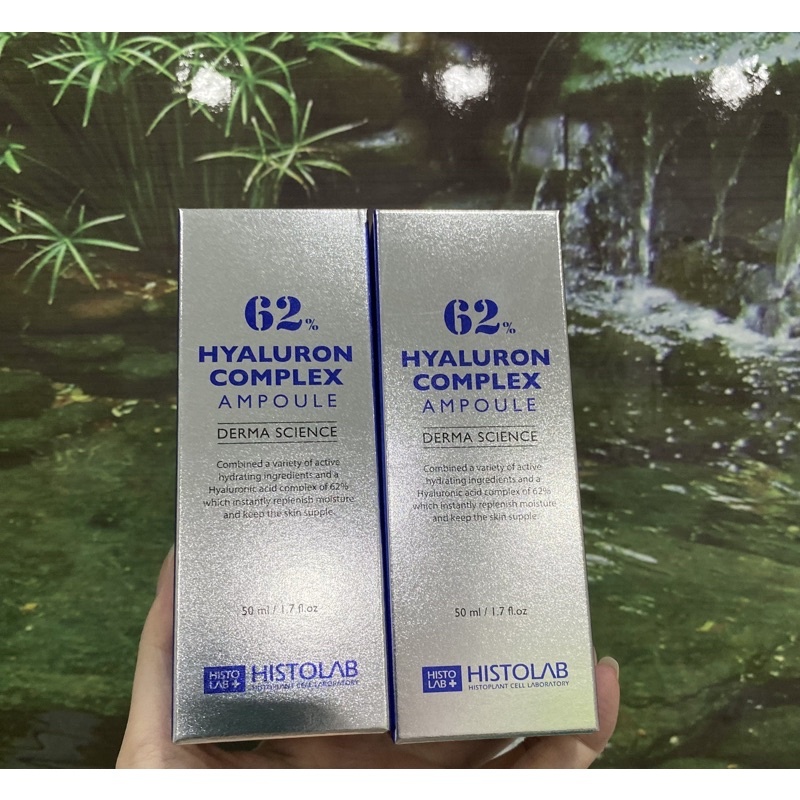 Tinh chất Cấp ẩm sâu HISTOLAB 62 hyaluron complex ampoule