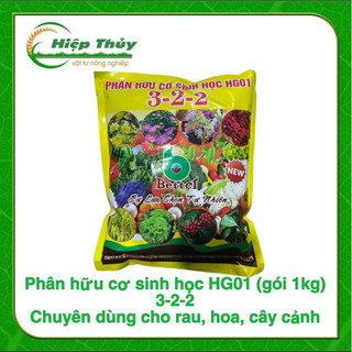 Phân hữu cơ sinh học better npk: 3-2-2 + te 1kg