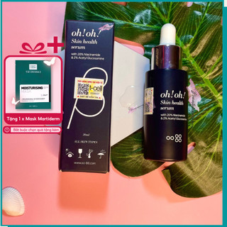 Tinh Chất Dưỡng Trắng Sáng Da, Se Khít Lỗ Chân Lông oh!oh! Skin Health Serum with 20% Niacinamide