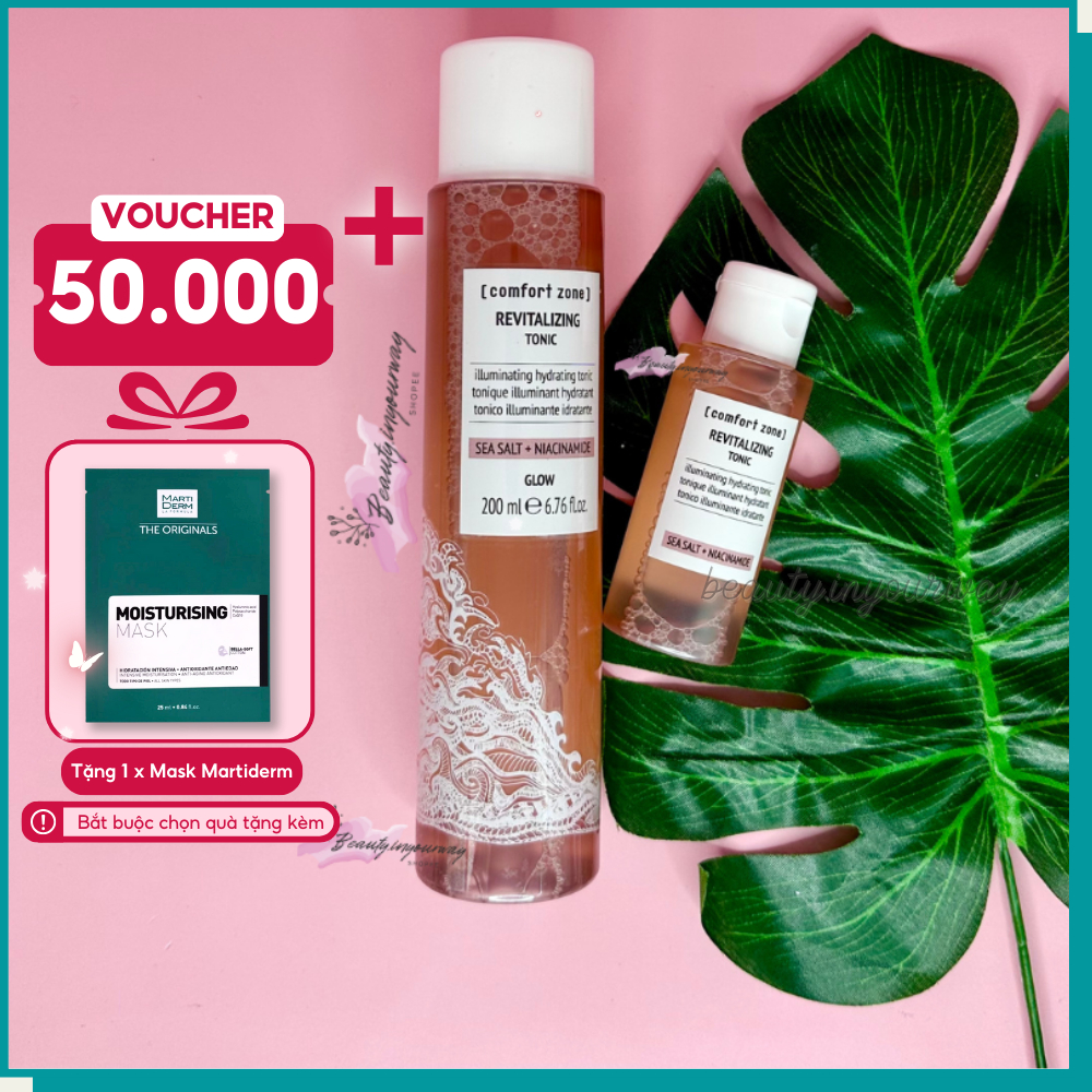 Nước Hoa Hồng Giúp Cân Bằng Độ Ẩm & Sáng Da Tức Thì Toner ComfortZone Revitalizing Tonic