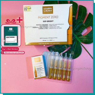 Ampoule Dưỡng Sáng Đều Màu Da, Giảm Đốm Sắc Tố MartiDerm Pigment Zero DSP Bright