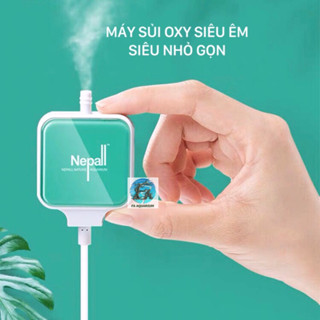 Máy sủi oxy mini siêu êm Yee-Nepall cho bể cá, thuỷ sinh
